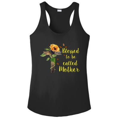 Blessed To Be Called Mother Ladies PosiCharge Competitor Racerback Tank