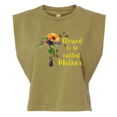 Blessed To Be Called Mother Garment-Dyed Women's Muscle Tee