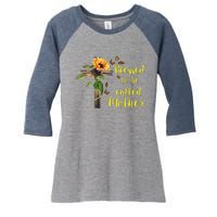 Blessed To Be Called Mother Women's Tri-Blend 3/4-Sleeve Raglan Shirt