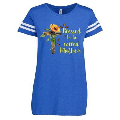 Blessed To Be Called Mother Enza Ladies Jersey Football T-Shirt