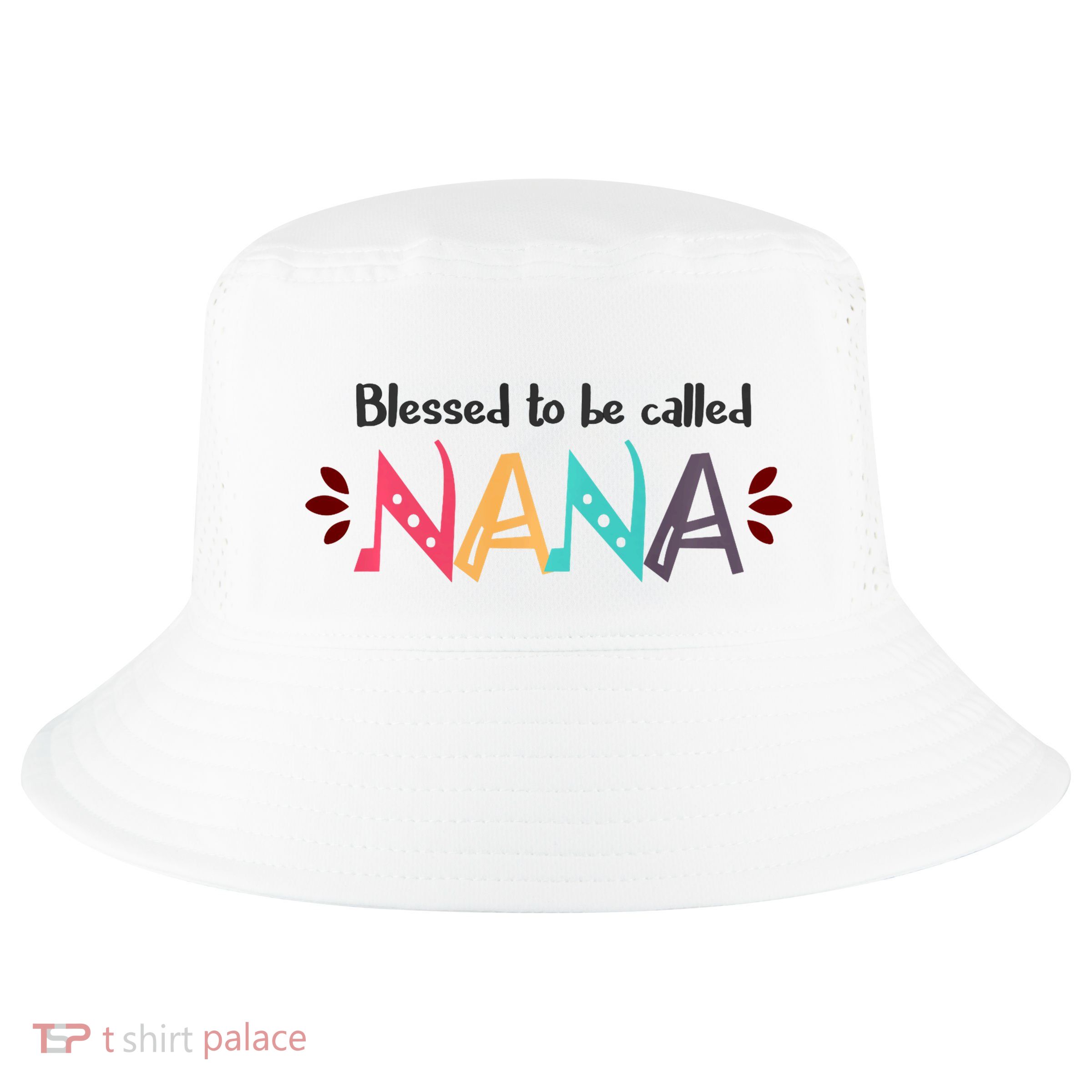 Blessed To Be Called Nana Cool Comfort Performance Bucket Hat