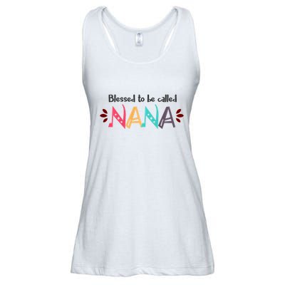 Blessed To Be Called Nana Ladies Essential Flowy Tank
