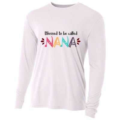 Blessed To Be Called Nana Cooling Performance Long Sleeve Crew