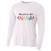 Blessed To Be Called Nana Cooling Performance Long Sleeve Crew