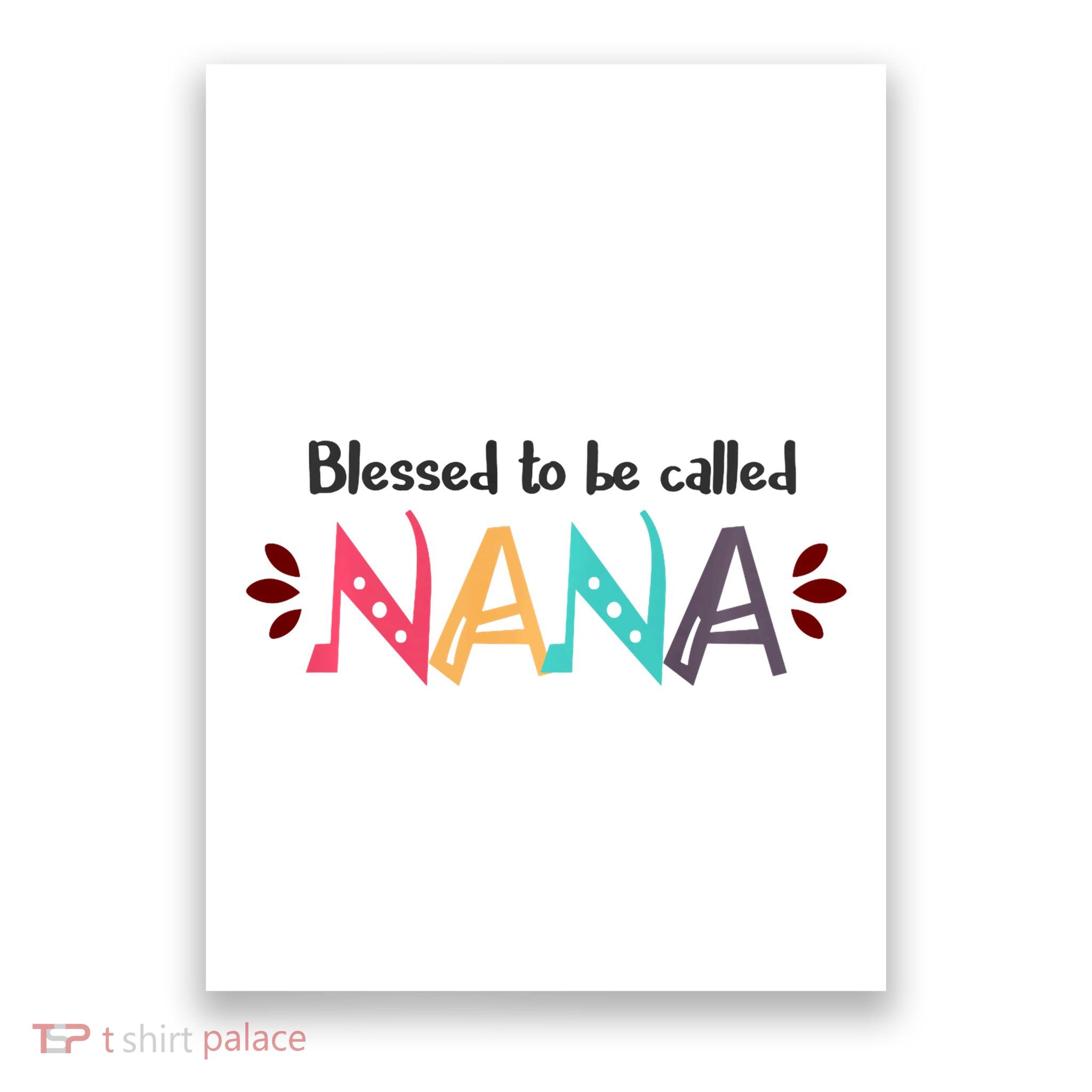Blessed To Be Called Nana Poster