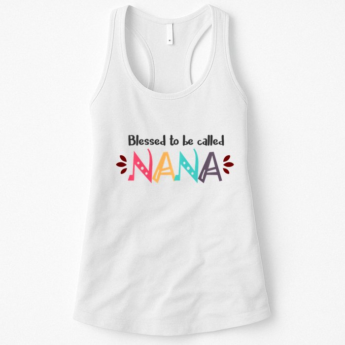Blessed To Be Called Nana Womens Tank Top