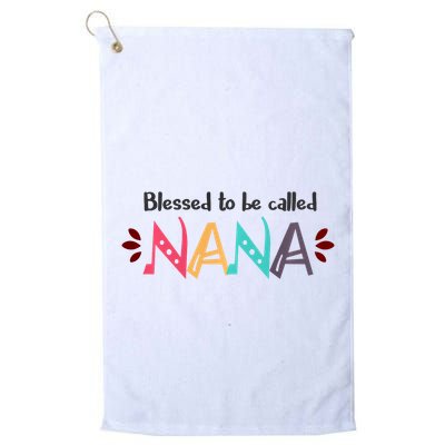 Blessed To Be Called Nana Golf Towel