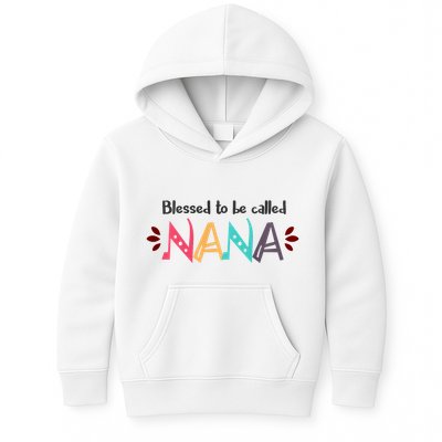 Blessed To Be Called Nana Kids Hoodie