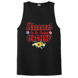 Blessed To Be Called Granny Sunflower Granny Mothers Day Gift PosiCharge Competitor Tank