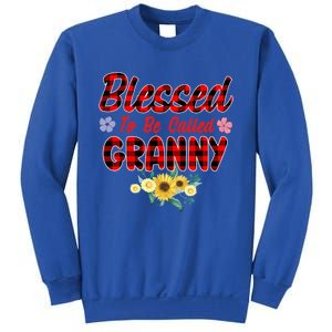 Blessed To Be Called Granny Sunflower Granny Mothers Day Gift Sweatshirt