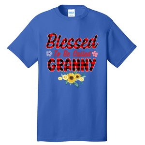 Blessed To Be Called Granny Sunflower Granny Mothers Day Gift Tall T-Shirt