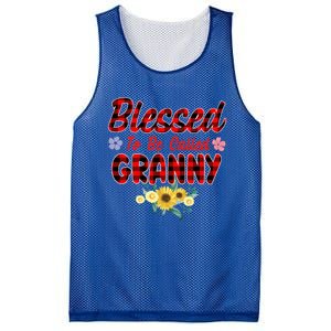 Blessed To Be Called Granny Sunflower Granny Mothers Day Gift Mesh Reversible Basketball Jersey Tank