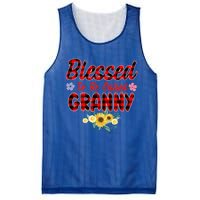 Blessed To Be Called Granny Sunflower Granny Mothers Day Gift Mesh Reversible Basketball Jersey Tank