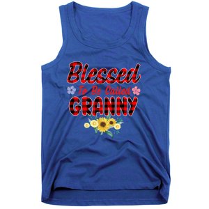 Blessed To Be Called Granny Sunflower Granny Mothers Day Gift Tank Top