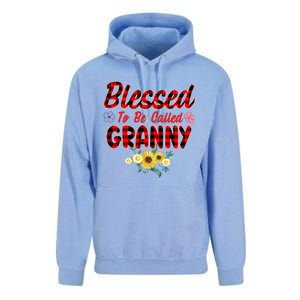 Blessed To Be Called Granny Sunflower Granny Mothers Day Gift Unisex Surf Hoodie