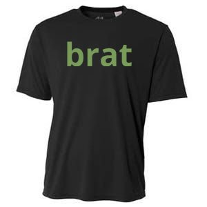 Brat Text Cooling Performance Crew T-Shirt