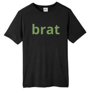 Brat Text Tall Fusion ChromaSoft Performance T-Shirt