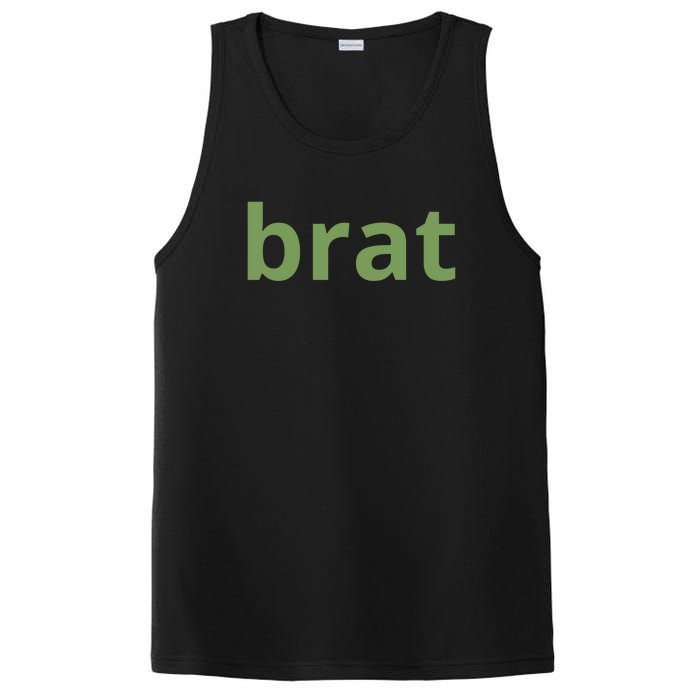 Brat Text PosiCharge Competitor Tank