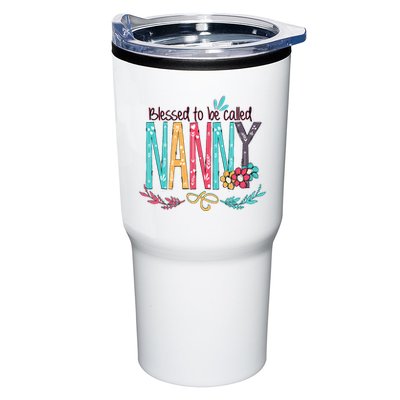Blessed To Be Called Nanny Colorful Grandma Tumbler