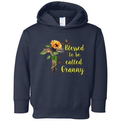 Blessed To Be Called Granny Toddler Hoodie