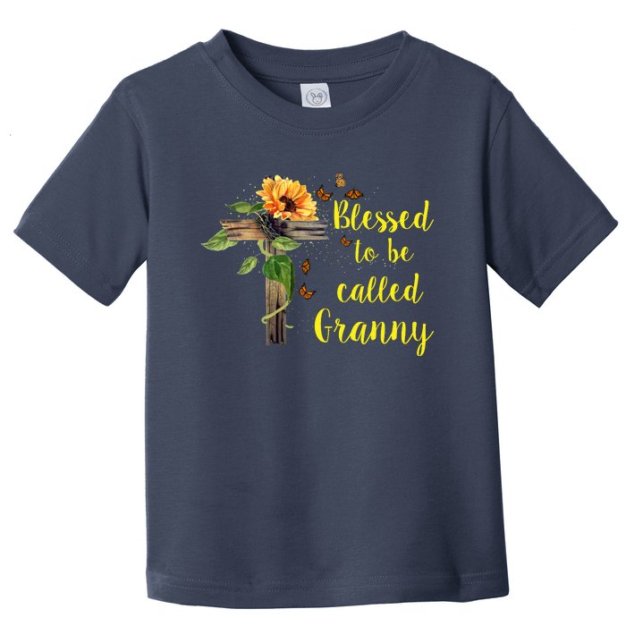 Blessed To Be Called Granny Toddler T-Shirt