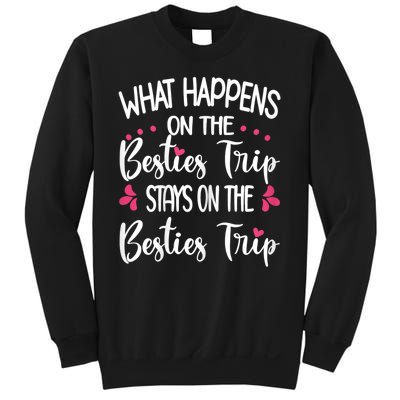 Besties Trip Best Friend Vacation Travel Girl S Squad Sweatshirt