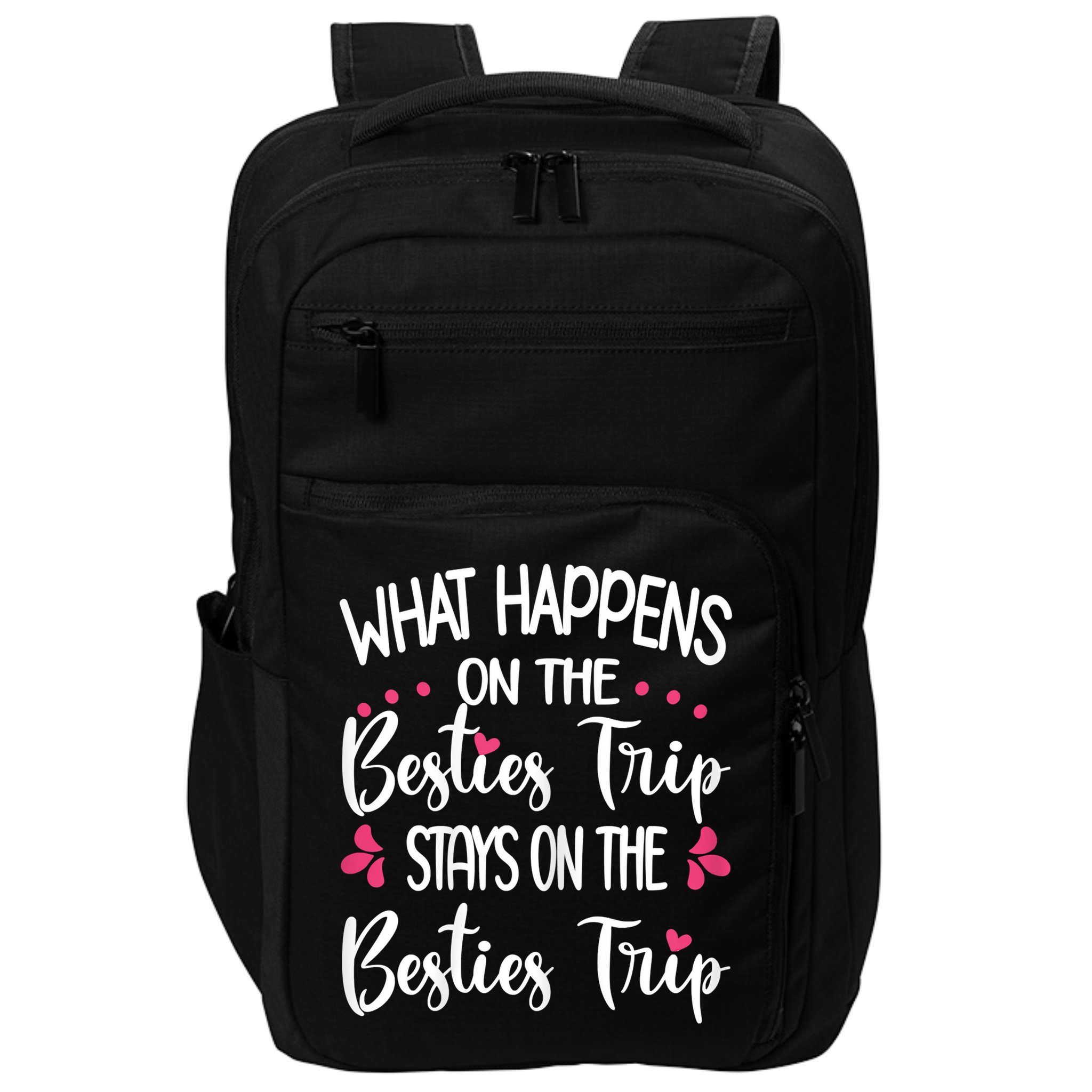 Besties Trip Best Friend Vacation Travel Girl S Squad Impact Tech Backpack