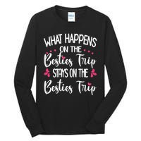 Besties Trip Best Friend Vacation Travel Girl S Squad Tall Long Sleeve T-Shirt