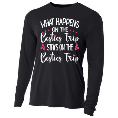 Besties Trip Best Friend Vacation Travel Girl S Squad Cooling Performance Long Sleeve Crew