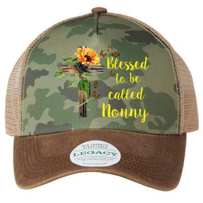 Blessed To Be Called Nonny Legacy Tie Dye Trucker Hat