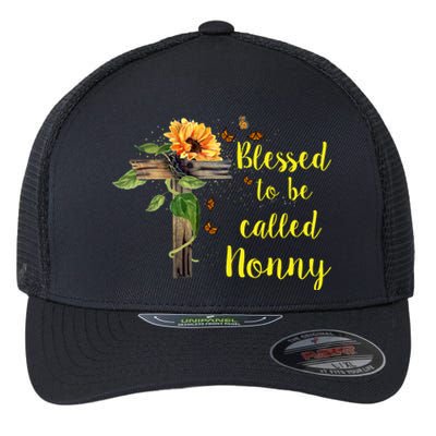 Blessed To Be Called Nonny Flexfit Unipanel Trucker Cap