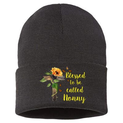 Blessed To Be Called Nonny Sustainable Knit Beanie