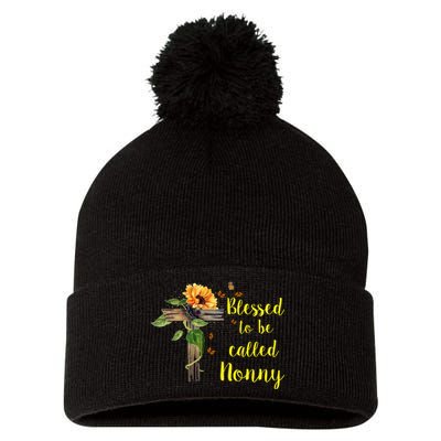 Blessed To Be Called Nonny Pom Pom 12in Knit Beanie