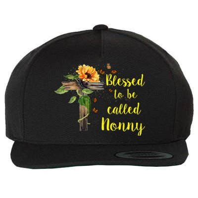 Blessed To Be Called Nonny Wool Snapback Cap