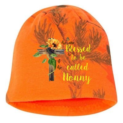 Blessed To Be Called Nonny Kati - Camo Knit Beanie