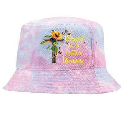 Blessed To Be Called Nonny Tie-Dyed Bucket Hat