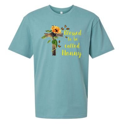 Blessed To Be Called Nonny Sueded Cloud Jersey T-Shirt