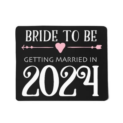 Bride to Be 2024 Engagement Ring Future Bride Mousepad