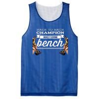 Back To Back Champion Highest Scoring Bench Last Place Mesh Reversible Basketball Jersey Tank