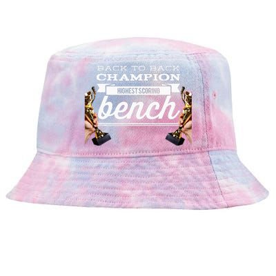 Back To Back Champion Highest Scoring Bench Last Place Tie-Dyed Bucket Hat