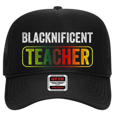 Blacknificent Teacher Black History & Juneteenth Celebration Trucker Hat
