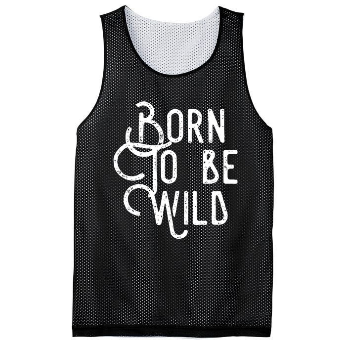 Born To Be Wild Mesh Reversible Basketball Jersey Tank