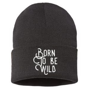 Born To Be Wild Sustainable Knit Beanie