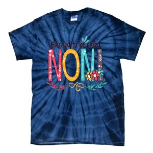 Blessed To Be Called Noni Colorful Grandma Tie-Dye T-Shirt