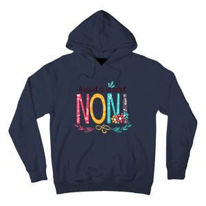 Blessed To Be Called Noni Colorful Grandma Tall Hoodie