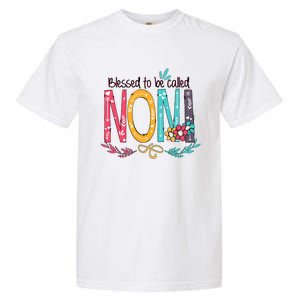 Blessed To Be Called Noni Colorful Grandma Garment-Dyed Heavyweight T-Shirt