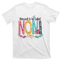 Blessed To Be Called Noni Colorful Grandma T-Shirt