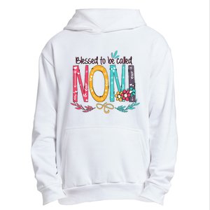 Blessed To Be Called Noni Colorful Grandma Urban Pullover Hoodie