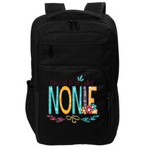 Blessed To Be Called Nonie Colorful Grandma Impact Tech Backpack