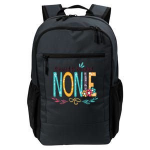 Blessed To Be Called Nonie Colorful Grandma Daily Commute Backpack